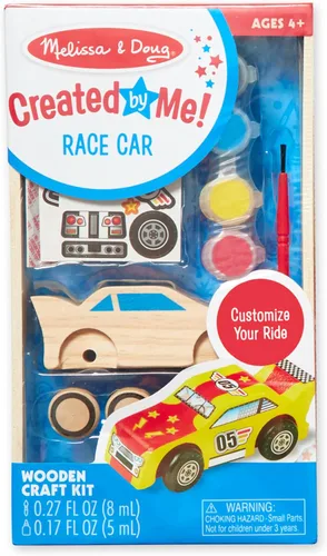 Coche de carreras DYO de Melissa & Doug.