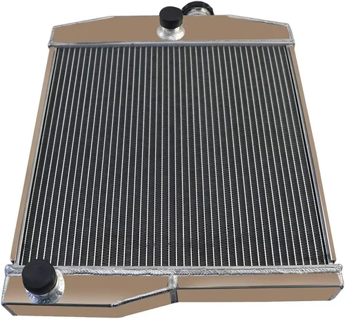 Vista 4 de ALLOYWORKS Radiador de aluminio de 3 filas para Jeep CJ3 CJ5 CJ6 Willys 1955-1971 All Aluminum Radiator. Superior cooling performance. Long