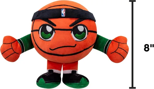 Vista 3 de Bleacher Creatures Boston Celtics Kuricha de Baloncesto de 8" Sentados - Peluches Suaves Inspirados en Chibi