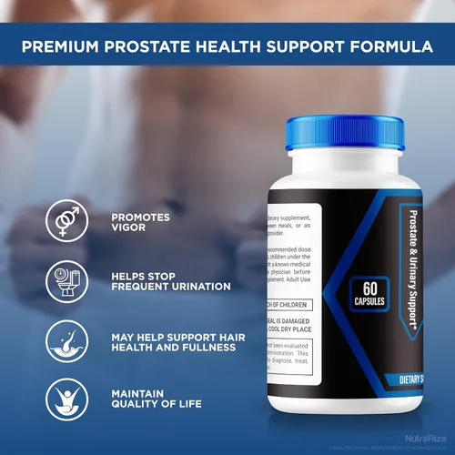 Vista 7 de NutraRize Cápsulas de Prostazen, píldoras oficiales de prostazen para apoyar la salud de la próstata, Prostazen Plus Premium Formula, Prostazen