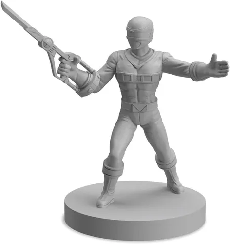Vista 4 de Renegade Game Studios Power Rangers Hero Miniatures Set 2 de Renegade Game Studios: Figuras RPG sin pintar de 1.102 in para juegos de mesa