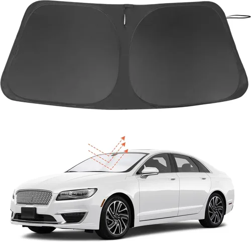 Vista 60 de Parasol para parabrisas de ajuste personalizado para BMW X1 F48 2016-2022, accesorios plegable, bloqueador solar protege el automóvil de los rayos