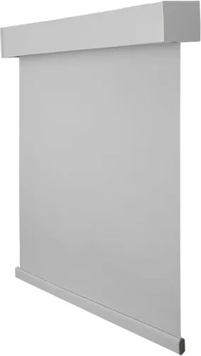 Vista 9 de Calyx INTERIORS Persiana enrollable opaca con cenefa, aislante térmico, sin cable, 28.5 pulgadas de ancho x 60 pulgadas de alto, blanco simple