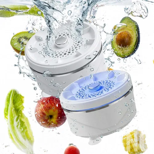 Fruit and Vegetable Washing Machine, Vegetable Purifier Titanium Electrolysis Fruit and Veggie Cleaning Machine, Fruit Cleaner Device for Home