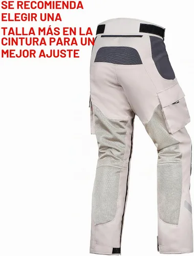 Vista 2 de WICKED STOCK Pantalones de moto de malla - Armor CE Level 2 Pantalones de motocross