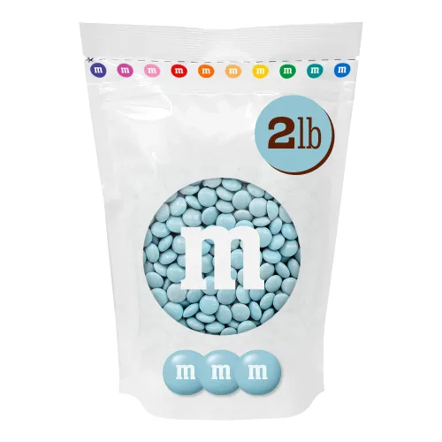 Vista 25 de M&M's - Bolsa de dulces de un solo color, de chocolate con leche, a granel.
