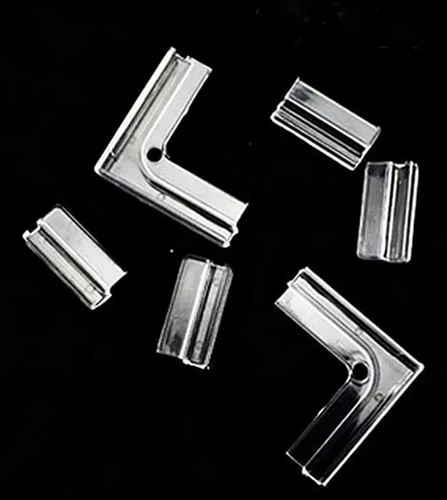 Vista 2 de Clips universales para tapa de acuario, clips de tapa para acuarios sin marco, clips sin marco, cubierta de vidrio para pecera, soporte de soporte