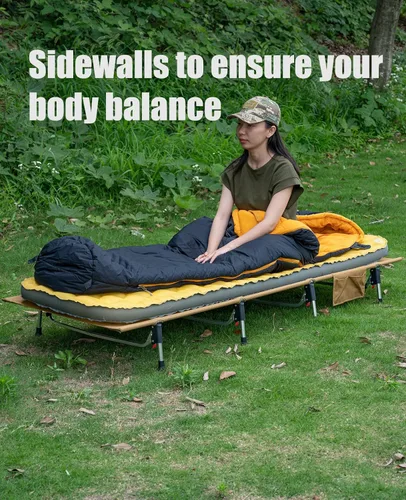 Vista 2 de iClimb Estable cómodo colchón de dormir ultraligero compacto para adultos camping mochilero