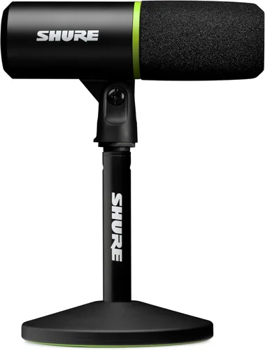 Vista 9 de Shure MV6 Micrófono para Juegos – Micrófono USB Dinámico para Juegos y Transmisiones de PC con Silencio táctil, Cancelación de Ruido, Soporte