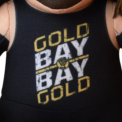 Vista 5 de Bleacher Creatures WWE Adam Cole - Figura de peluche de 10 pulgadas, una superestrella de la lucha libre para jugar o exhibir