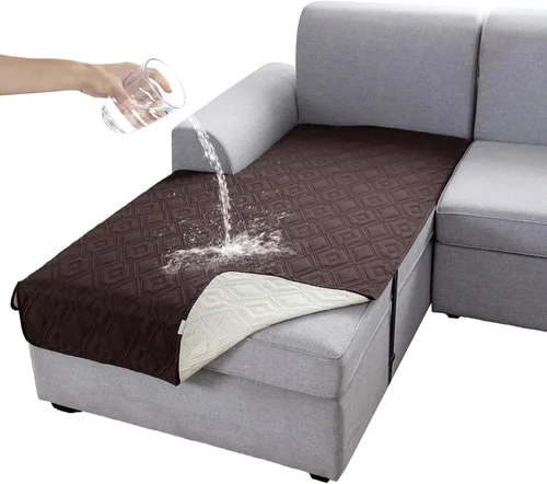 Vista 19 de Genina Juego de 2 Fundas de Reposabrazos para Sofá 100% Impermeables, Fundas para Reposabrazos de Sofá, Sillón, Protectores Antideslizantes