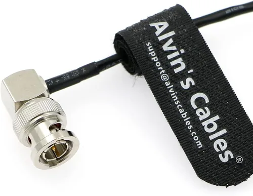 Vista 4 de Alvin's Cables Cable TRS a BNC de 0.138 in para Canon C70 para Sony F55 FX9, Zaxcom, Zoom F4 F8 F8n de Deity Tentacle Sync Timecode Generator Box