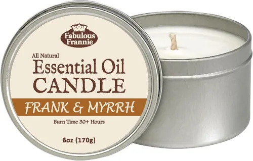 Vista 6 de Fabulous Frannie Anxious Aromatherapy - Velas de soja totalmente naturales con mecha de algodón, aroma de aceite esencial de alto puro, 40 horas