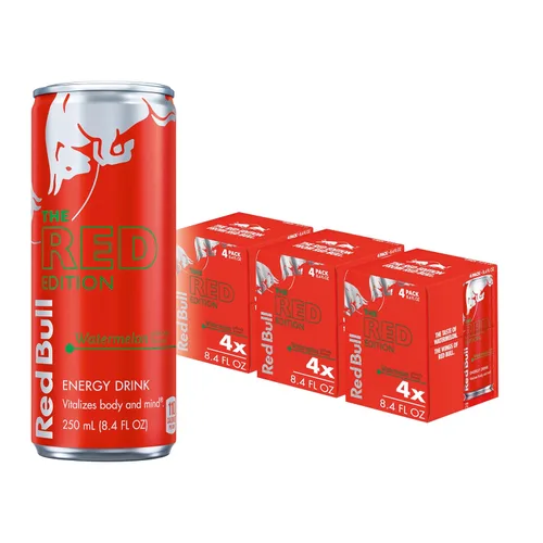 Vista 44 de Red Bull - Bebida energética, edición de coco, 8.4 onzas líquidas, paquete de 4, 33.6 onzas líquidas