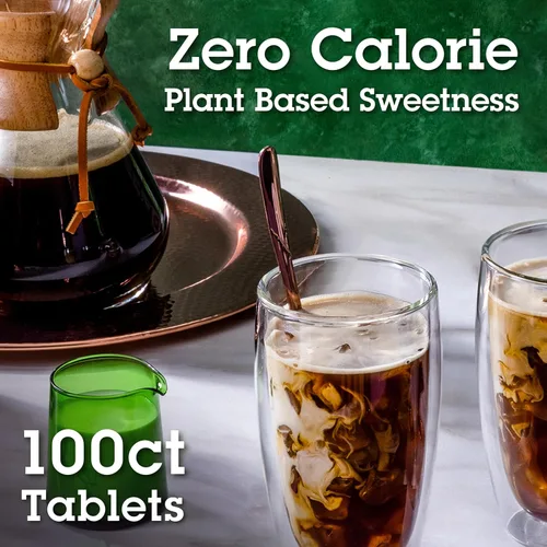 Vista 3 de Stevia in the raw - Tabletas edulcorantes cero calorías 100 unidades (paquete de 1)