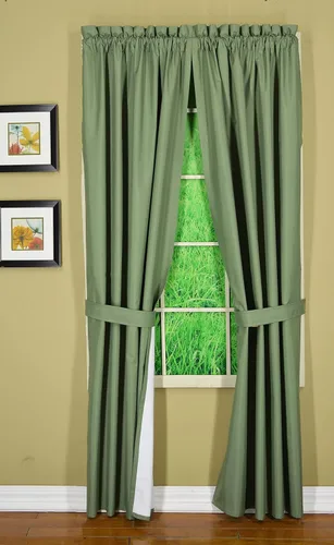 Vista 9 de Today's Curtain Horizon Cenefa opaca térmica, albaricoque, 58 pulgadas de ancho x 15 pulgadas de largo