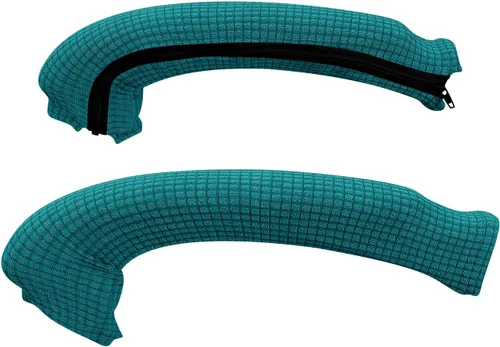 Vista 30 de Forcheer - Fundas elásticas para reposabrazos de silla de oficina, resistentes al agua, de Spandex y Jacquard, para sillas de oficina y computadora