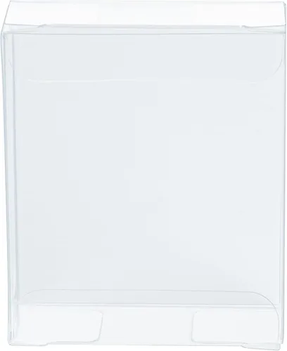 Vista 15 de Restaurantware Sweet Vision Cajas de plástico de 2.6 x 1 x 3.1 pulgadas, 100 cajas cuadradas transparentes para dulces, paquete de golosinas