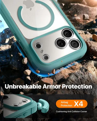 Vista 71 de DIACLARA - Funda transparente compatible con iPhone XR 6.1 pulgadas 2018