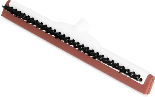 Vista 3 de Carlisle FoodService Products 36781800 - Escobilla de goma de espuma doble con marco de plástico, 18 pulgadas de largo, color rojo
