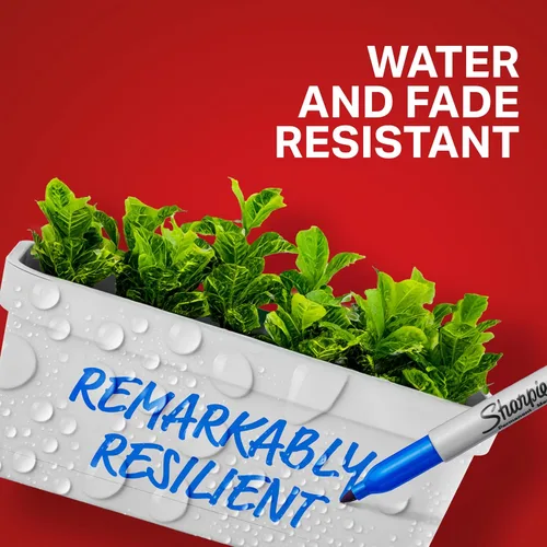 Vista 3 de Juego de rotuladores permanentes Sharpie, punta fina, Colores Variados