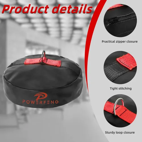 Vista 7 de Anclaje para bolsa pesada de doble extremo: anclaje de suelo resistente para bolsas de boxeo, soporte de saco de boxeo, accesorios de boxeo
