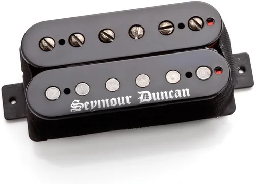 Vista 5 de Seymour Duncan Black Winter Humbucker - Juego de pastillas de 2 piezas, 7 cuerdas Negro