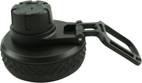 Vista 9 de K-Cliffs - Botella de agua de doble pared con aislamiento al vacío, acero inoxidable, termo de viaje con 3 tapas, tapa de paja de café, sin BPA