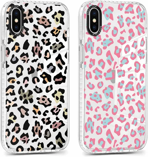 Vista 38 de Paquete de 2 Fundas con Estampado de Chiita para Apple iPhone 7/8/iPhone SE 2020/2022, de 4.7 Pulgadas, Funda Transparente Linda Coquette