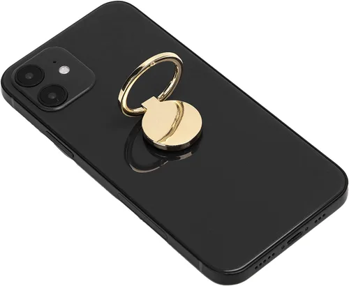 Vista 7 de Soporte para anillo de teléfono, anillo de dedo para teléfono móvil, soporte de teléfono de metal ajustable, soporte magnético para automóvil