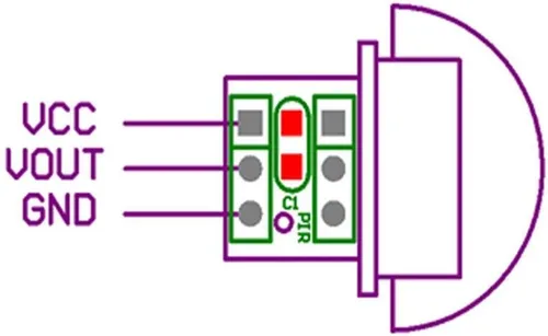 Vista 5 de HiLetgo 3 unids AM312 mini piroeléctrico PIR sensor humano módulo PIR infrarrojo IR sensor cuerpo manual movimiento infrarrojo IR detector