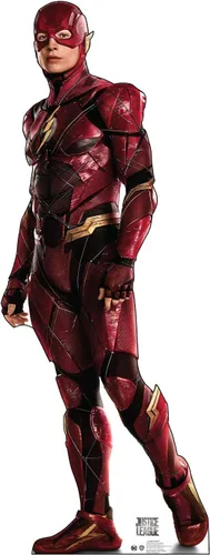 Vista 10 de Cardboard People Superman - Soporte de cartón de tamaño real - Liga de la Justicia (película de 2017)