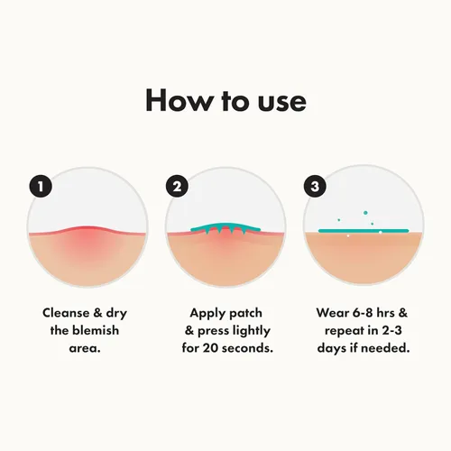 Vista 7 de Mighty Patch Micropoint Large Parches Hidrocoloides para Granos Faciales de Hero Cosmetics, Pegatinas de Acné para Granos en Etapa Temprana