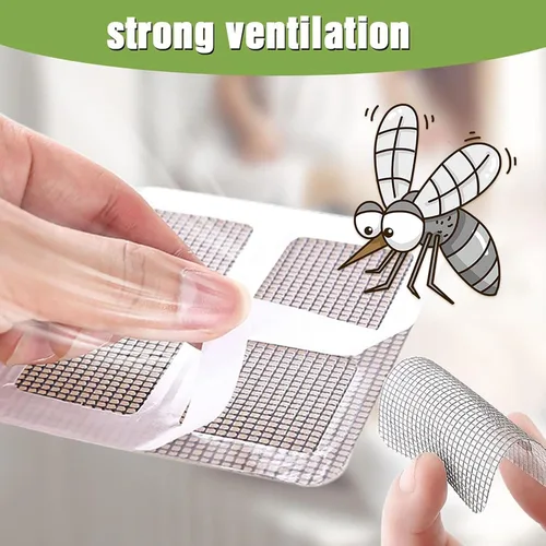 Vista 4 de Adhesivos desechables para drenaje de pelo, adhesivo mejorado para drenaje de piso de 4 pulgadas, adhesivo de malla de drenaje de suelo, calcomanías