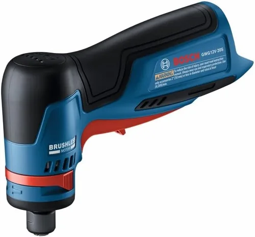 Vista 12 de Bosch GWG12V-20SB23 12V Max Kit de Amoladora de Troquel de Ángulo Recto Sin Escobillas de 1/4 Pulgada con (2) Baterías de 3 Ah
