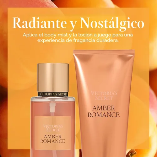 Vista 4 de Victoria's Secret Fragancia corporal en aerosol, Amber Romance - 8.4 fl oz