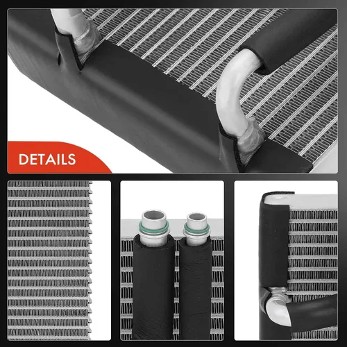 Vista 4 de A-Premium Núcleo de evaporador de CA delantero compatible con Nissan Frontier 2005-2016/2018-2021, Frontier 2017 2.5L/4.0L, Xterra 2005-2015