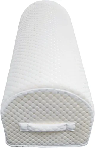 Vista 9 de Almohada para Pies de Media Luna - Almohada Cilíndrica para Rodilla de Máxima Comodidad, Elevador de Piernas para Dormir, Almohada de Cuña
