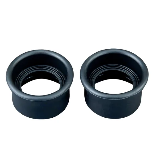 OMAX - par de copas oculares de hule para microscopios, pequeñas
