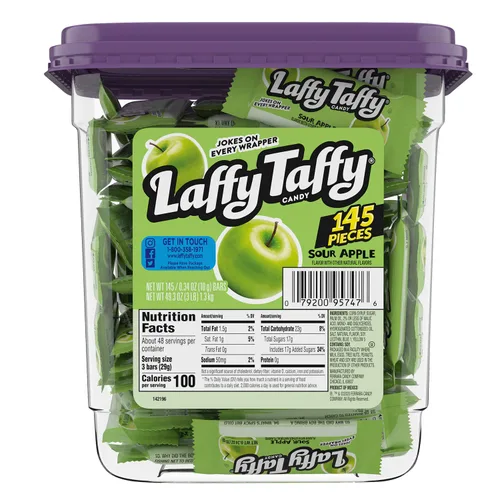 Vista 4 de Wonka Laffy - Tarro de tafetán