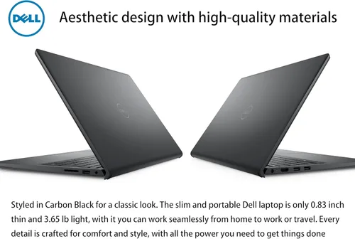 Vista 5 de Dell Inspiron - Laptop empresarial FHD de 15.6 pulgadas, Intel Core i7-1255U, 32 GB de RAM, SSD de 1 TB, Windows 11 Pro, teclado retroiluminado