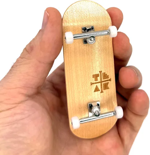 Vista 6 de Teak Tuning Diapasón Pro 34mm Completo - Totalmente Ensamblado con Componentes de Nivel Pro - Diapasón de Madera en Forma Pro (34x97mm), Ruedas