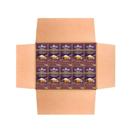 Vista 16 de Miracle Tree 's Moringa Energy Tea - Uva Oolong de vainilla Mezcla súper cafeína Alternativa de café saludable, perfecta para concentrarse