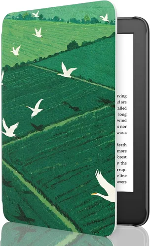 Vista 36 de MoKo Funda para Kindle de 6" (11ª generación-2024/2022), cubierta ligera con encendido/apagado automático para Kindle 2024/2022 11ª