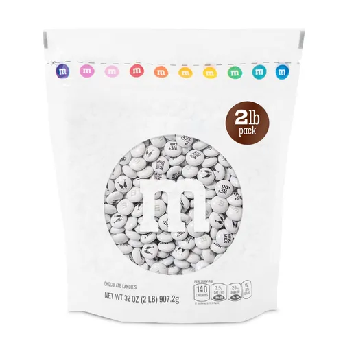 Vista 20 de M&M's World Dulces de Chocolate con Leche para Bodas, Paquete de 20 de 0.75oz, Perfectos para Recepción de Boda, Detalles Nupciales, Cena de Ensayo