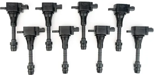 Vista 34 de Juego de 4 bobinas de encendido compatibles con vehículos Nissan e Infiniti - 2007-2017 Altima 2.5L, Sentra, Rogue, Cube, Versa, QX60, FX50, M56