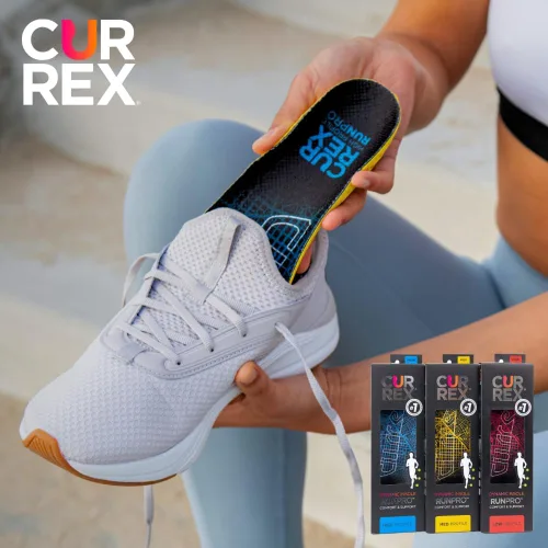 Vista 8 de Plantillas Currex RunPro para zapatos de correr, inserciones de soporte de arco para ayudar a reducir la fatiga, prevenir lesiones, mejorar