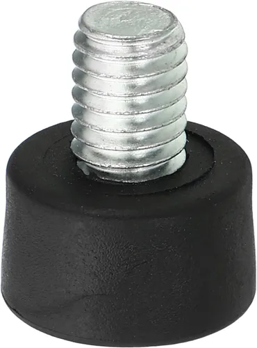 Vista 10 de PATIKIL Pies universales de trípode de goma de 1/4" x 1", piezas de repuesto de trípode antideslizantes para trípodes de cámara, monopie, color negro