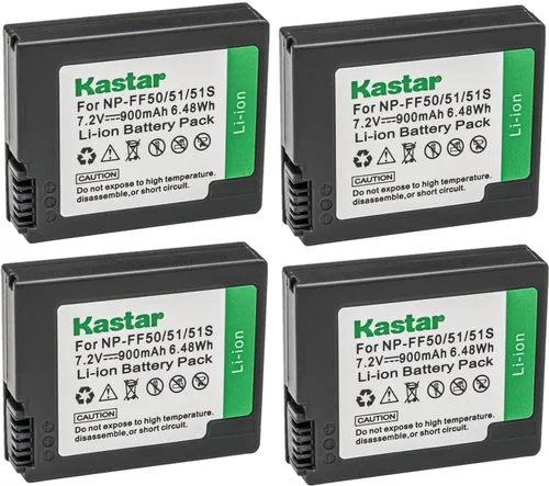 Vista 6 de Kastar Batería NP-FF50 / NP-FF51 / NP-FF51S de repuesto para Sony DCR-PC106, DCR-PC106E, DCR-PC107, DCR-PC107E, DCR-PC108, DCR-PC108E, DCR-PC109