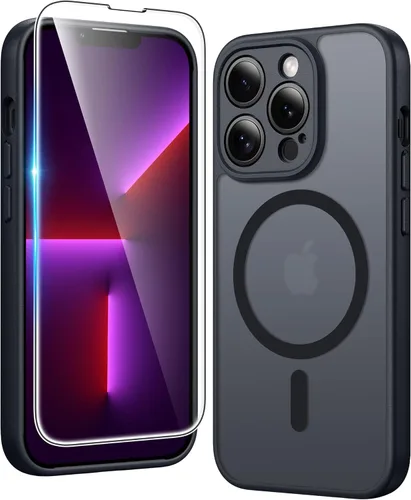 Vista 407 de FNTCASE para iPhone Air Case Clear: Fundas magnéticas para teléfono con protector de pantalla a prueba de caídas, compatibles con Magsafe, delgadas